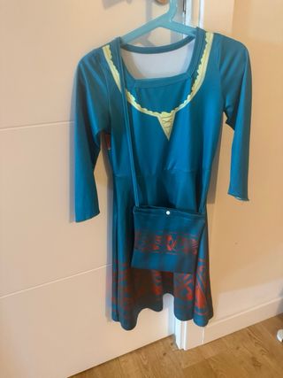 Disfraz Merida Peluca Talla 4-5 años