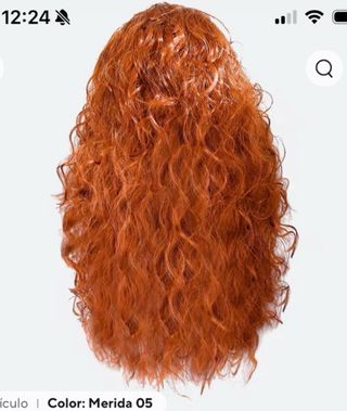 Disfraz Merida Peluca Talla 4-5 años