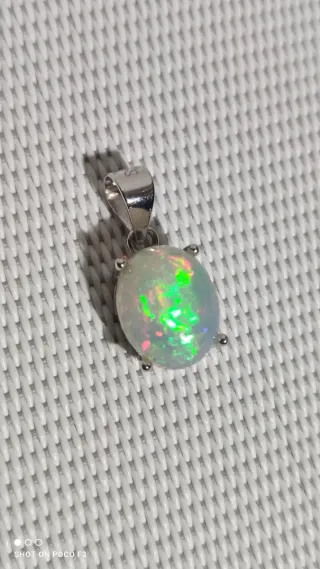 Colgante Ópalo Plata 925.
