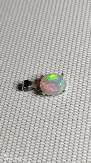 Colgante Ópalo Plata 925.