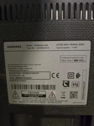 Samsung TV 55 Negra