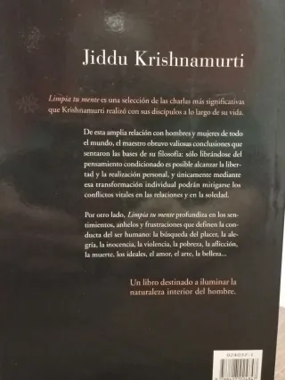 (Lote)Krishnamurti