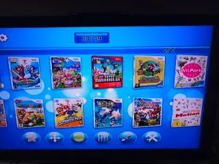 Consola Wii con M.A.G.I.A + giochi e accessori