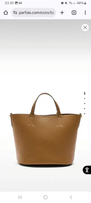 Bolso camel Parfois
