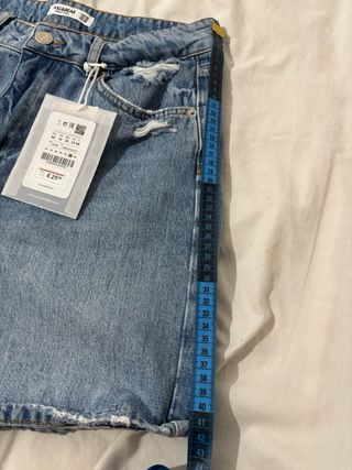 Pantalón corto vaquero Pull&Bear mujer Talla XL