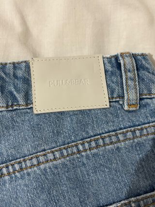 Pantalón corto vaquero Pull&Bear mujer Talla XL