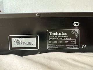 Reproductor CD Technics SL-PG490