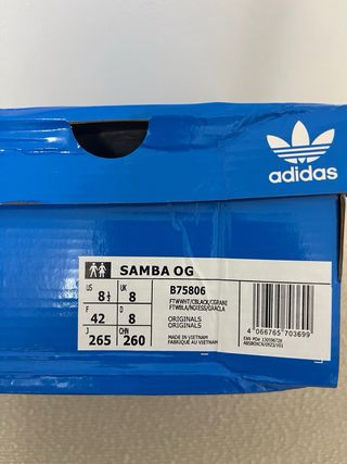 Adidas Samba Talla 42 Nuevas