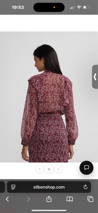 CONJUNTO blusa y falda SILBON Talla S/36