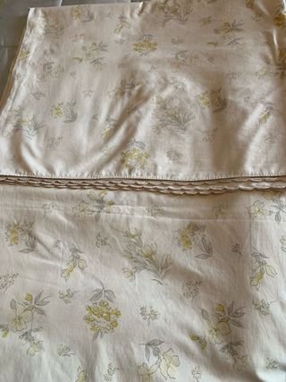 Lenzuolo matrimoniale floreale