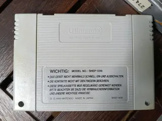 Axelay PAL Super Nintendo Completo Konami SNES