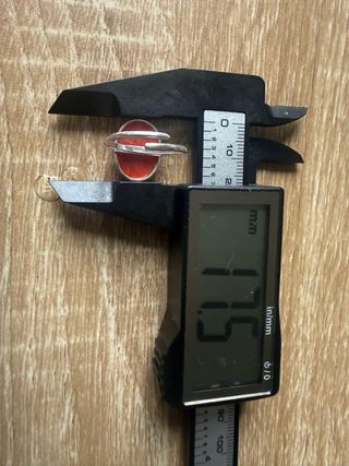 Anello Corallo Rosso Fiori Argento 925