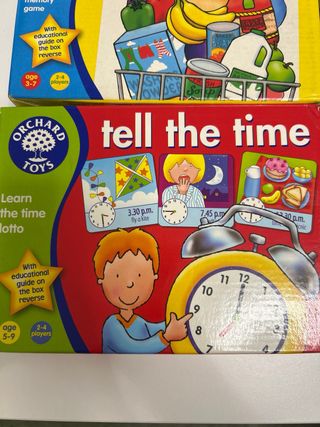 Lote 5 juegos educativos Orchard Toys + Lectron