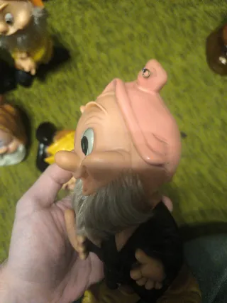 Muñecos Famosa 7 Enanitos tres figuras