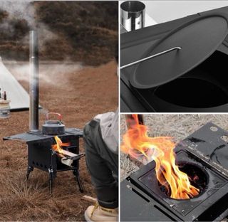 Stufa da Campeggio in Legna di Ferro Nuovo