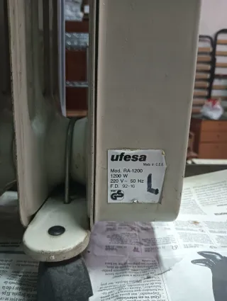 Radiador de aceite Ufesa