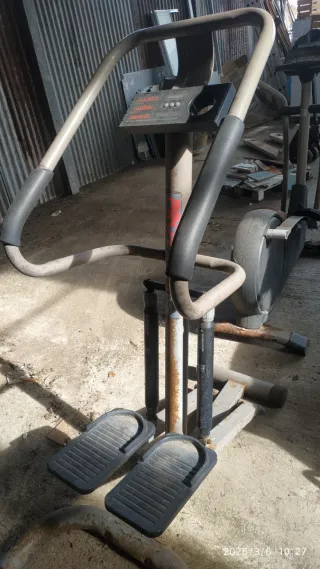 Macchinari da palestra, Stepper + Ellittica