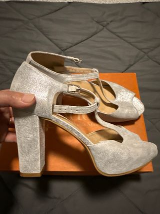 Sandalias Gadea Plata