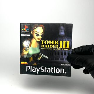 Tomb Raider 3 PS1 Adventures of Lara Croft PAL