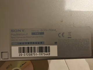 Consola PS2 Slim Plata + Accesorios