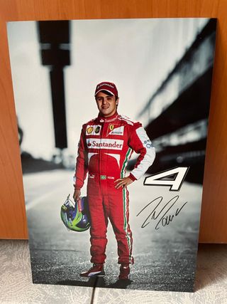 Cartolina Scuderia Ferrari 2013 Felipe Massa
