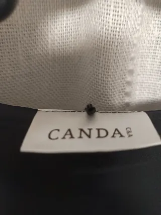 Blusa negra con transparencias T 46