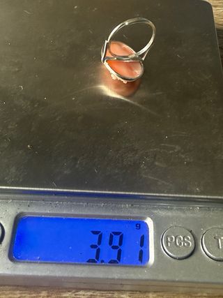 Anello Cammeo Corallo Rosa