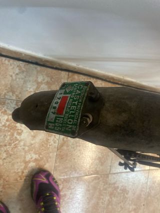 Bicicleta Antigua Super Cil Varillas