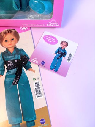 Nancy Colección Mono Raso Verde Años 60-80