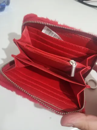 Portafoglio Terranova Rosso Peluche