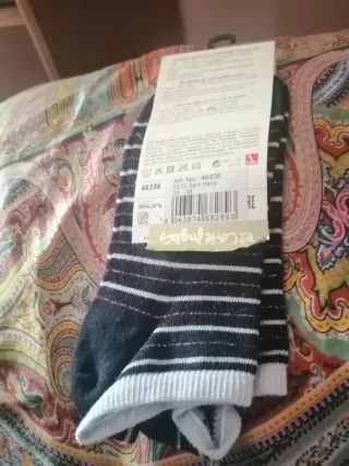 Calcetines Falkne S Rayas Brillo Talla 35-38