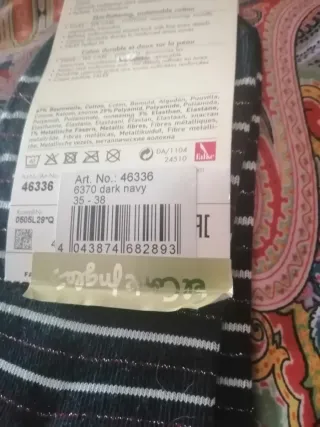 Calcetines Falkne S Rayas Brillo Talla 35-38