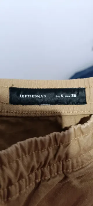 Pantalón vestir hombre beige/marrón