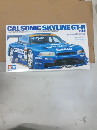 Maqueta Tamiya Calsonic Skyline GT-R (R34)