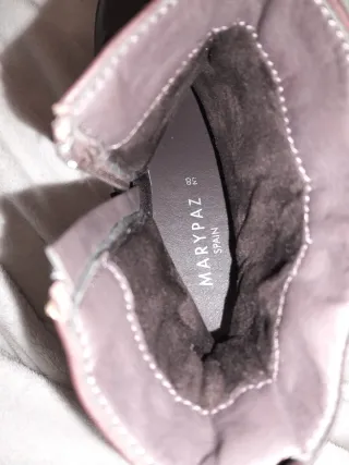Botines Marypaz Marrones Talla 38