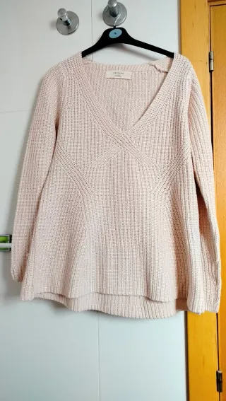 Jersey Zara Rosa Talla M