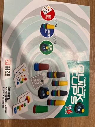 Juego familiar Quick Cups a partir 3 años