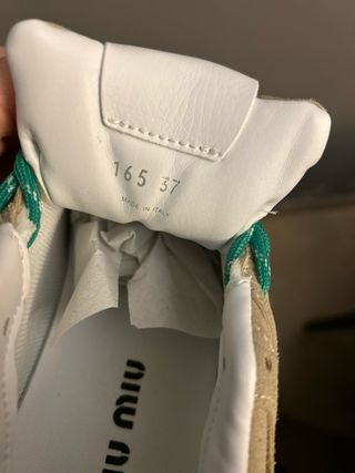 Zapatillas New Balance Miu Miu Talla 40 Beige