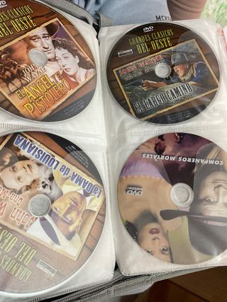 Funda DVD + 65 Películas