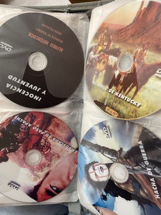 Funda DVD + 65 Películas