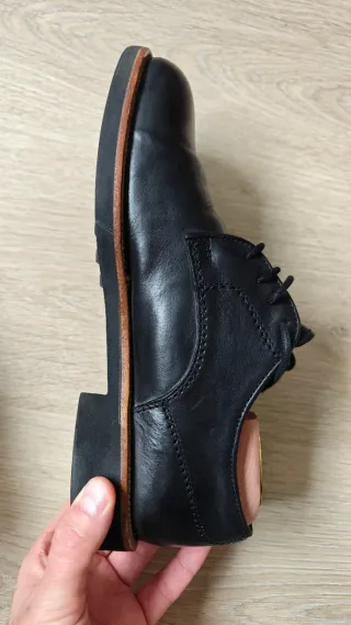Tod's Zapatos de Cuero Negro Originales