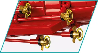 Cobi IJN Akagi Portaaviones escala 1:300