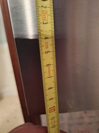 Armario metálico baño espejo 1 puerta