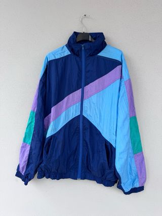 Felpa vintage color block