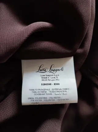 Gonna plissettata Luisa Spagnoli marrone