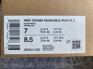 Nike Invincible Run 3 Nuevas