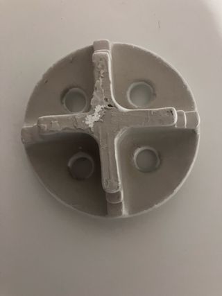 Rejilla porcelana vertedero Roca Garda blanca