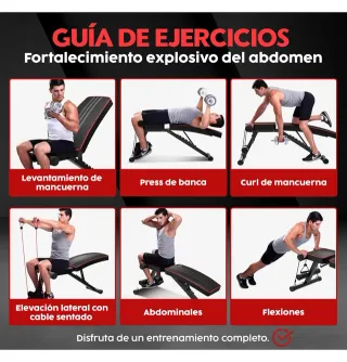 BANCO DE GIMNACIO REGULABLE