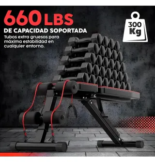 BANCO DE GIMNACIO REGULABLE