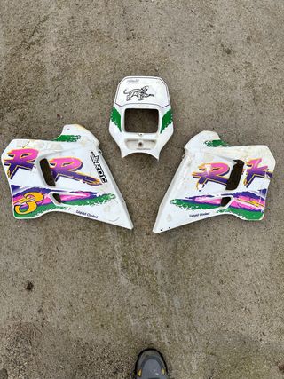 Tapas depósito y careta Rieju RR AM5